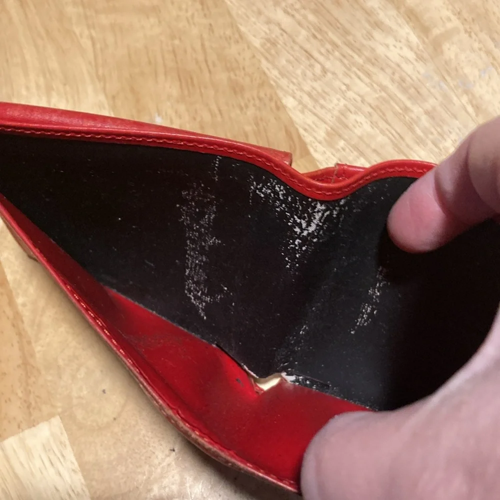 Louis Vuitton Red Leather EPI Wallet - Picture 11 of 14